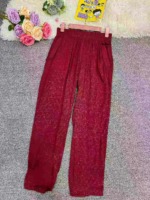 Women's Linen Cotton Casual Pants | Chinese Clothing Stock Lots Wholesale, S-2XL, 338PCS Total - Image 7