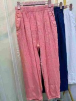 Women's Linen Cotton Casual Pants | Chinese Clothing Stock Lots Wholesale, S-2XL, 338PCS Total - Image 6