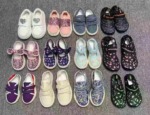 Bulk Clearance: 1600 Pairs Unisex Kids Shoes Sizes 23-35, Individually Zipper Bag Packed - Image 1