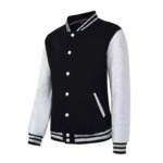 Wholesale Bulk 1050 Pieces 100% Cotton Baseball Jackets | 5 Colors Sizes S-6XL Clearance Stock Outerwear - Image 1