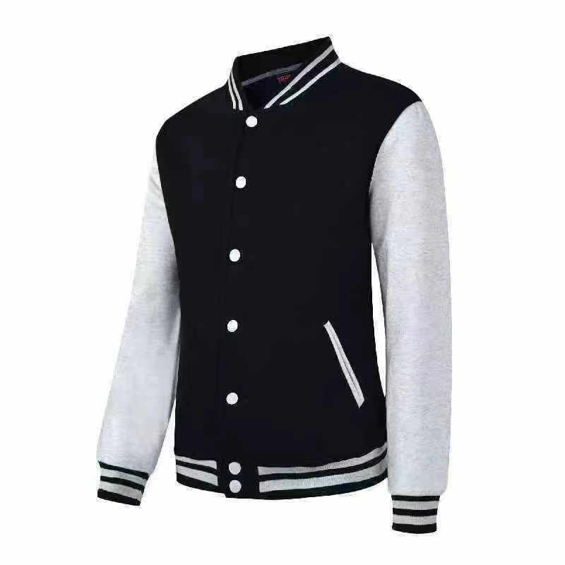 Wholesale Bulk 1050 Pieces 100% Cotton Baseball Jackets | 5 Colors Sizes S-6XL Clearance Stock Outerwear - Image 1