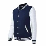 Wholesale Bulk 1050 Pieces 100% Cotton Baseball Jackets | 5 Colors Sizes S-6XL Clearance Stock Outerwear - Image 7