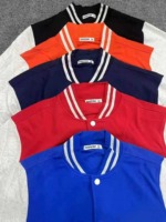 Wholesale Bulk 1050 Pieces 100% Cotton Baseball Jackets | 5 Colors Sizes S-6XL Clearance Stock Outerwear - Image 3