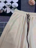 Clearance Bulk Wholesale Men's Waffle Summer Casual Drawstring Straight Sports Pants Plus Size - Image 7