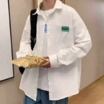 1600 Pcs Trendy Brand Oversized Shirts Mixed Lengths Bulk Clearance Stock Wholesale - Image 9