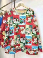 2250 Pcs Hot Selling Fashion Unisex Printed Oversized Sherpa Lined Crewneck Sweatshirts Bulk Clear Stock Wholesale - Image 4