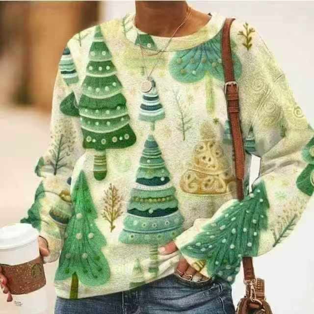 2250 Pcs Hot Selling Fashion Unisex Printed Oversized Sherpa Lined Crewneck Sweatshirts Bulk Clear Stock Wholesale - Image 2