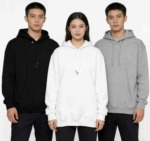 High Quality Plain Blank Cotton Hoodies Fleece Option Bulk Chinese Clothing Stock Lots Wholesale - Image 1