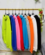 High Quality Plain Blank Cotton Hoodies Fleece Option Bulk Chinese Clothing Stock Lots Wholesale - Image 7