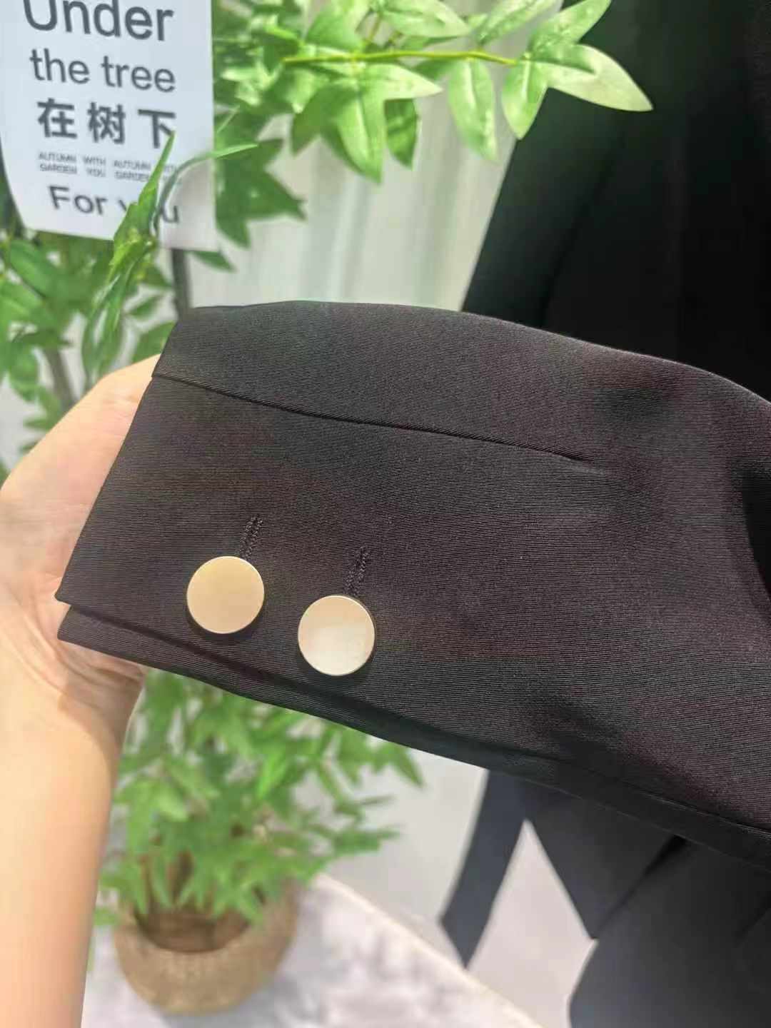 Approx 1050 Pcs 2026 Spring New Arrival French Retro British Style Slim Black Blazer, Quality Stock Outerwear Wholesale For Export - Image 2