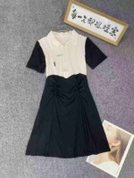 150 Pcs Designer Style Half Zip Color Block Polo Dresses (15 Long Pieces), Sizes S-2XL Bulk Stock Wholesale - Image 1