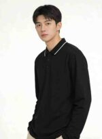 Off-season Clearance 149 Pcs Men's Loose Long Sleeve Casual Business Polo Shirts Bulk Wholesale - Image 9