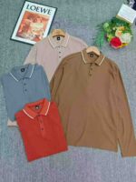 Off-season Clearance 149 Pcs Men's Loose Long Sleeve Casual Business Polo Shirts Bulk Wholesale - Image 4