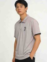 Clearance Bulk Wholesale Trendy Quick-Dry Men's Short Sleeve Polo T-Shirts Sizes S-L - Chinese Clothing Stock Lots - Image 5