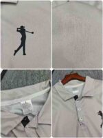 Clearance Bulk Wholesale Trendy Quick-Dry Men's Short Sleeve Polo T-Shirts Sizes S-L - Chinese Clothing Stock Lots - Image 2