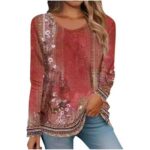 303 Pcs Bulk Clearance Hot Selling Amazon Temu Women's Printed Crew Neck Sweatshirts Size S-2XL - Image 5