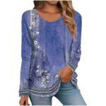 303 Pcs Bulk Clearance Hot Selling Amazon Temu Women's Printed Crew Neck Sweatshirts Size S-2XL - Image 4