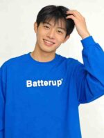 29 Pcs American Retro Blue Letter Heavyweight Cotton Fall Sweatshirts Bulk Stock Lot Wholesale - Image 4