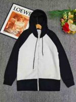 Clearance Wholesale 225PCS Casual Loose Waffle Full Zip Hooded Sweatshirt Outerwear S-2XL Stock Lots - Image 5