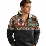 Bulk 1468PCS Trendy Men's Stand Collar Fleece Casual Sweatshirts Chinese Clothing Stock Wholesale Export - Image 9
