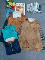 Bulk 1468PCS Trendy Men's Stand Collar Fleece Casual Sweatshirts Chinese Clothing Stock Wholesale Export - Image 4