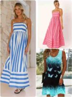 Clearance 3500pcs Fashion Plus Size Loose Stretch Dresses | Chinese Clothing Stock Lots Wholesale Export - Image 9