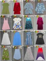 Clearance 3500pcs Fashion Plus Size Loose Stretch Dresses | Chinese Clothing Stock Lots Wholesale Export - Image 7