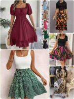 Clearance 3500pcs Fashion Plus Size Loose Stretch Dresses | Chinese Clothing Stock Lots Wholesale Export - Image 5