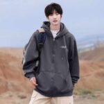 Clearance Sale 2300pcs Trendy Men's Casual Comfortable Hooded Jackets Sizes S-5XL Chinese Stock Clothing Wholesale - Image 9