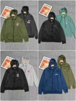 Clearance Sale 2300pcs Trendy Men's Casual Comfortable Hooded Jackets Sizes S-5XL Chinese Stock Clothing Wholesale - Image 4