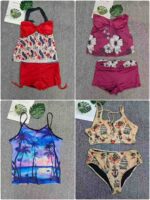 Bulk Clearance 122 Pcs Plus Size Fashion Women's Swimwear Sizes S-6XL Wholesale Chinese Clothing Stock - Image 3