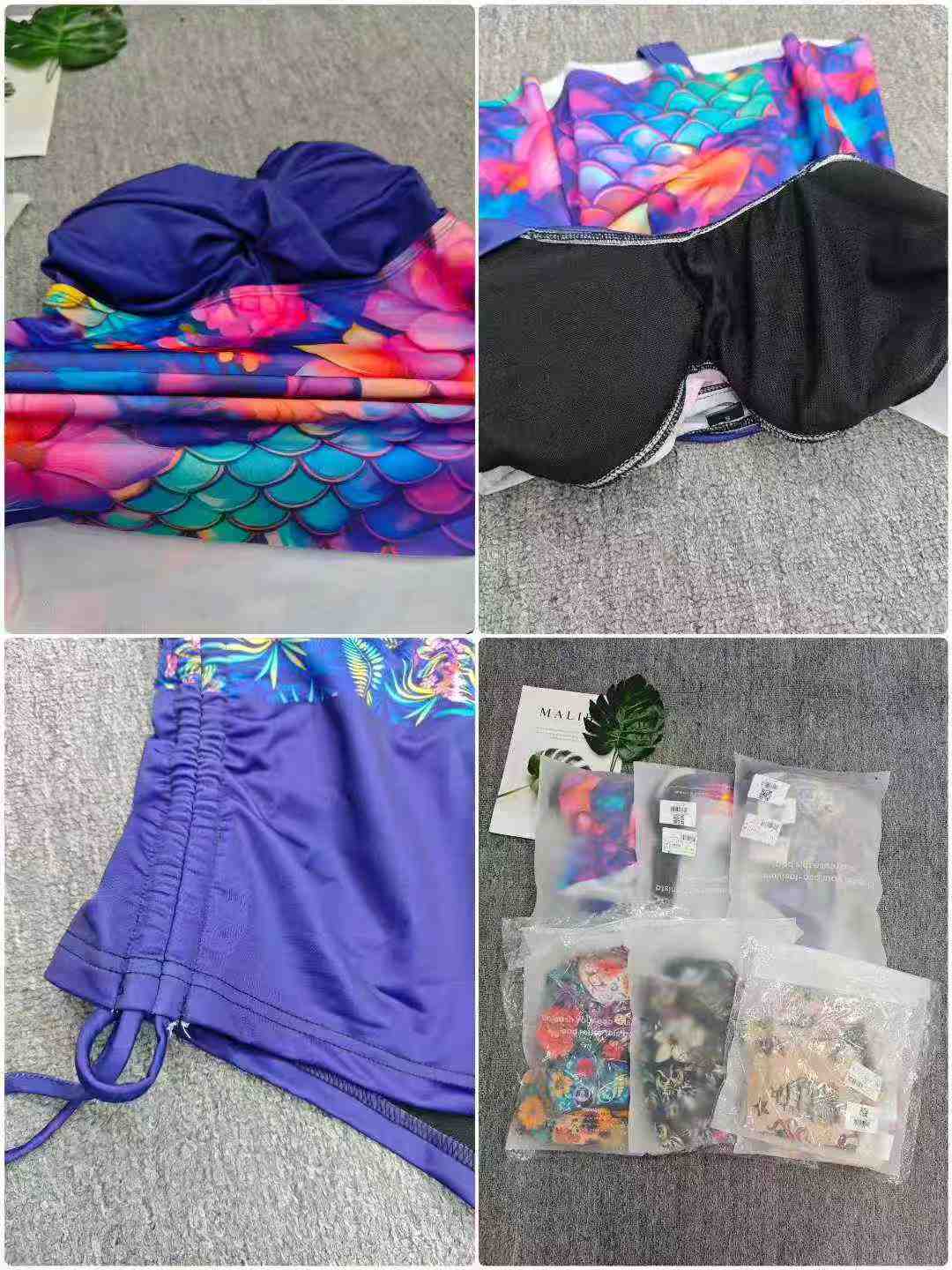 Bulk Clearance 122 Pcs Plus Size Fashion Women's Swimwear Sizes S-6XL Wholesale Chinese Clothing Stock - Image 2