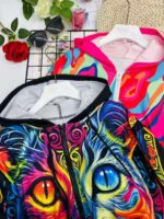 Bulk Wholesale Clearance All Over Print Full Zip Hoodies - 182 Pcs Mixed Sizes With Individual Packaging - Image 6