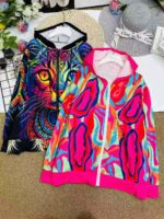 Bulk Wholesale Clearance All Over Print Full Zip Hoodies - 182 Pcs Mixed Sizes With Individual Packaging - Image 4