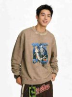 Clearance Sale: 239 Pieces American Retro Heavyweight Men's Sweatshirts Chinese Stock Lot Wholesale Export - Image 7