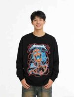 Clearance Sale: 239 Pieces American Retro Heavyweight Men's Sweatshirts Chinese Stock Lot Wholesale Export - Image 6