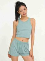Clearance 138 Sets Sporty Young Women Tank Top & Shorts Matching Sets S-XL Bulk Wholesale Clothing Stock Lots - Image 7