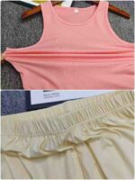 Clearance 138 Sets Sporty Young Women Tank Top & Shorts Matching Sets S-XL Bulk Wholesale Clothing Stock Lots - Image 2
