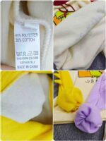 Clearance Bulk Stock: 664 Pcs Korean College Style Dinosaur Design Fleece Lined Hoodies S-XL Wholesale Export - Image 2