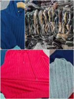 Clearance: 600PCS Oversized Textured Women's Knit Hoodies Sizes S-2XL, Chinese Clothing Stock Lots for Wholesale Export - Image 2