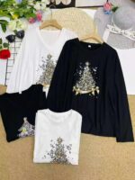 Bulk Clearance Long Sleeve T-Shirts 1760PCS Mixed Sizes Chinese Clothing Stock Lots Wholesale Export - Image 7