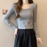 Clearance Sale 474PCS Korean Style Trendy Young Women Summer Slim Fit T-Shirts Chinese Clothing Stock Wholesale - Image 8