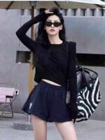 Clearance Sale 474PCS Korean Style Trendy Young Women Summer Slim Fit T-Shirts Chinese Clothing Stock Wholesale - Image 6