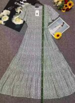 Original Branded Summer American Style Loose Floral Maxi Chiffon Dresses | Chinese Clothing Stock Lots Wholesale - Image 7