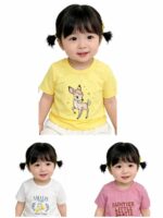 1208PCS Bulk Wholesale Summer New Style Baby Short Sleeve T-Shirts Chinese Clothing Stock Lots - Image 9