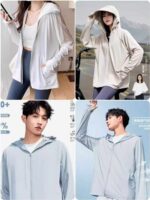 Bulk Clearance 647pcs UV Protection Lightweight Hooded Sun Jackets S-3XL Wholesale Chinese Clothing Stock - Image 6