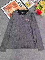 Clearance Sale 455PCS Mature Business Men Commute Loose Long Sleeve Polo Shirts S-2XL Stock Lot Wholesale - Image 3