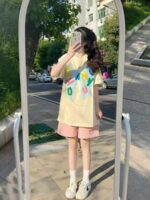 Bulk Clearance 2100pcs Summer Young Women's Casual Loose Shorts Chinese Clothing Stock Wholesale Export - Image 5