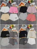 Bulk Clearance 2100pcs Summer Young Women's Casual Loose Shorts Chinese Clothing Stock Wholesale Export - Image 3