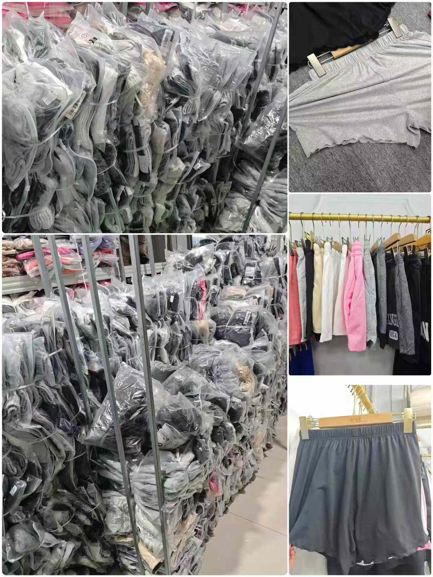 Bulk Clearance 2100pcs Summer Young Women's Casual Loose Shorts Chinese Clothing Stock Wholesale Export - Image 2